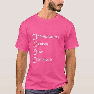 Verkiezingssteun Labour Party T-shirt