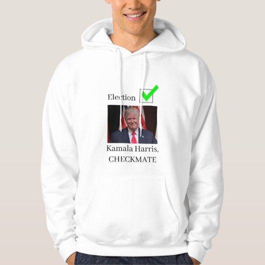 VERKIEZINGSSWEATSHIRT HOODIE (Voorkant)