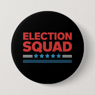 Verkiezingsteam 2024 Verkiezing Democraat Republik Ronde Button 7,6 Cm