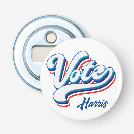 verkiezingstypografie button flesopener