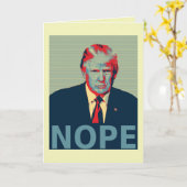 Verkiezingsverliezer voor Trump Kaart (Gele Bloem)