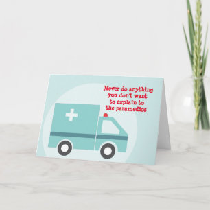 Verklaar aan de paramedici kaart