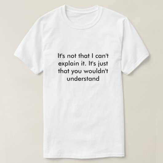 Verklaar Shirt (Design voorkant)