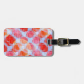 Verklaar van de achtergrond van de ontwerptextuur bagagelabel (Voorkant horizontaal)