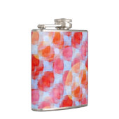 Verklaar van de achtergrond van de ontwerptextuur heupfles (Rechts)