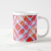 Verklaar van de achtergrond van de ontwerptextuur jumbo mok (Rechts)