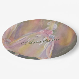 VERKLAP FEestje met MONOGRAM Papieren Bordje