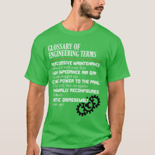 Verklarende woordenlijst van technische termen Fun T-shirt