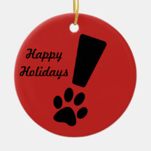 VERKLARING DOG PAW! Ornament