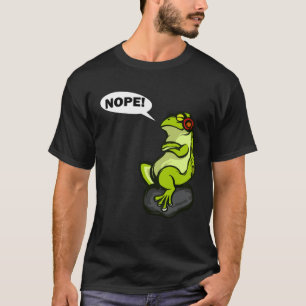 Verklaring Frog Nope Geen Plezier T-shirt