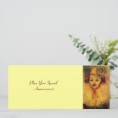 VERKLARING IN GEEL AANKONDIGING (Staand voorkant)