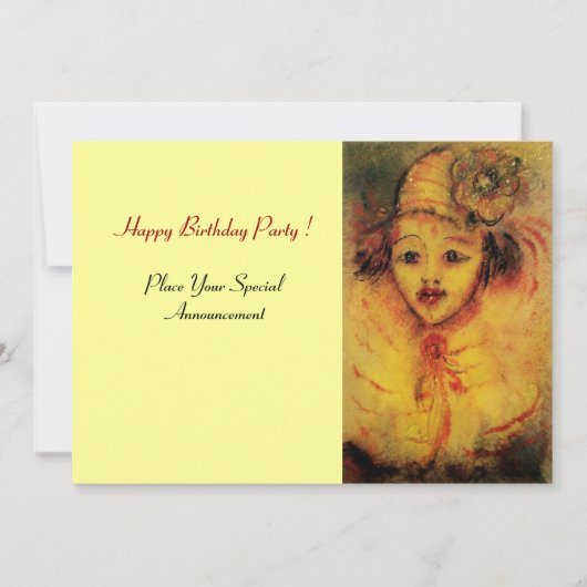 VERKLARING IN GEEL KAART (Voorkant)