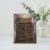 Verklaring - Rechten van het Man en de burger Briefkaart (Staand voorkant)