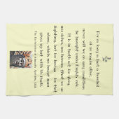 Verklaring van Arbroath Robert the Bruce Tea Towel Theedoek (Horizontaal)
