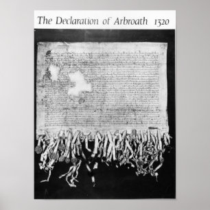 Verklaring van Arbroath van 6 april 1320 Poster