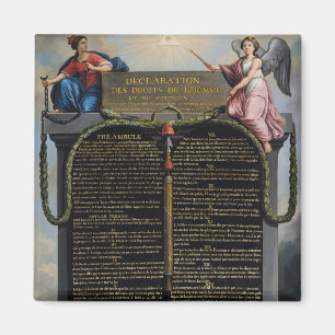 Verklaring van de rechten van het Man en de burger Magneet