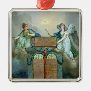 Verklaring van de rechten van het Man en de burger Metalen Ornament