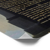 Verklaring van de rechten van het Man en de burger Poster (Hoek)