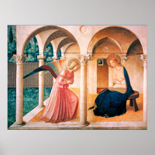 VERKLARING VAN HET Poster Fra Beato Angelico