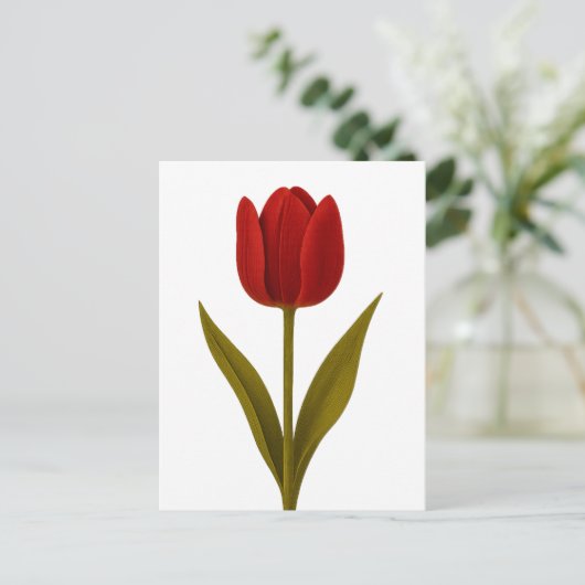 Verklaring van liefde briefkaart (Staand voorkant)