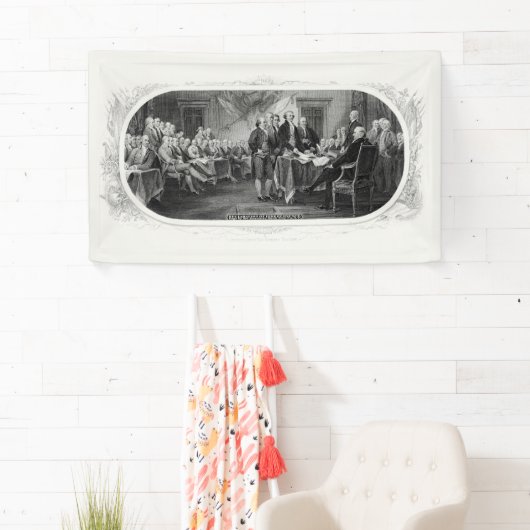 Verklaring van Onafhankelijkheid: $2 Biljet, Ets Spandoek (Insitu)