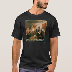 Verklaring van Onafhankelijkheid & citaat van Ben T-shirt