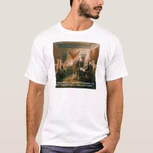 Verklaring van Onafhankelijkheid & citaat van Ben T-shirt