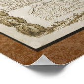 Verklaring van onafhankelijkheid van de oprichters poster (Hoek)