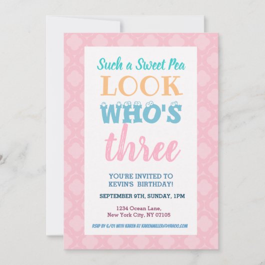 Verklaringen van de uitnodiging voor de derde verj (Voorkant)