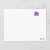 Verkleing Alien Briefkaart (Achterkant)