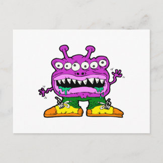 Verkleing Alien Briefkaart