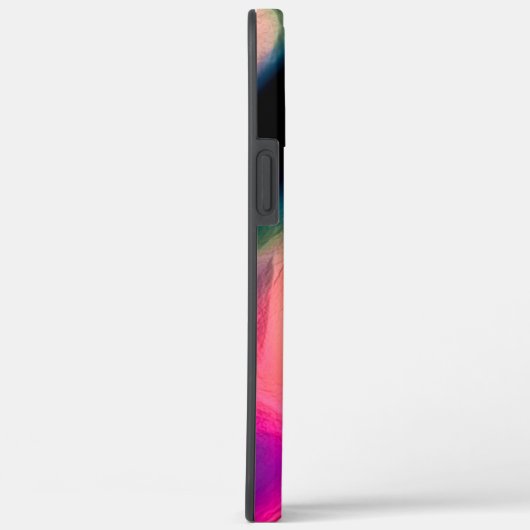 Verkleurde abstracte verdraaide lijnen in lichtscu Case-Mate iPhone case (Achterkant / Rechts)