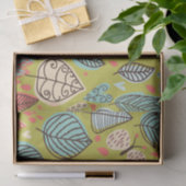 Verkleurde bladeren tissuepapier (Geschenk)