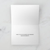Verkleurde pasta-decorteerprogramma's Dank u wel Kaart (Binnen)