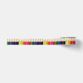 Verkleurde potlooddoos grosgrain lint (Voorkant)