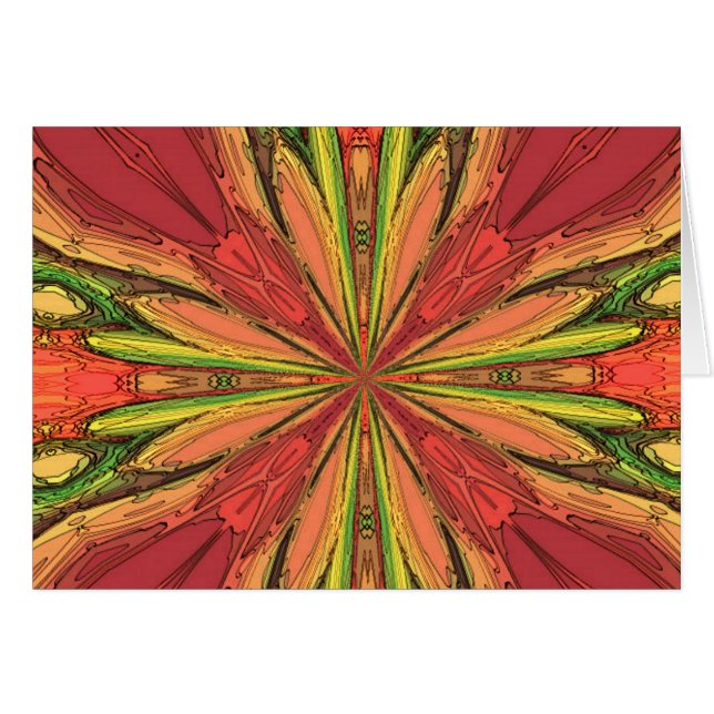 Verkleurde stralen (Voorkant Horizontaal)