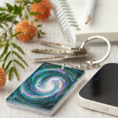 Verkleven melkweg sleutelhanger (Voorkant Rechts)