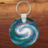 Verkleven melkweg sleutelhanger (Voorkant)