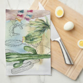 verklikkerlicht theedoek (Quarter Fold)