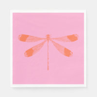 verklikkervlieg in roze en Oranje