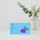 verklikkervlieg op het Visitekaartje van de zinnik (Staand voorkant)