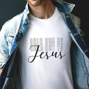 Verkocht aan de op Jezus Faith gebaseerde religieu T-shirt