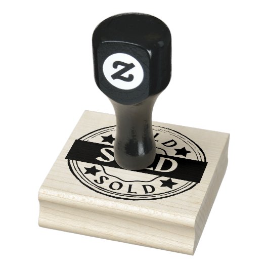 VERKOCHT RUBBERSTEMPEL (Stempel)