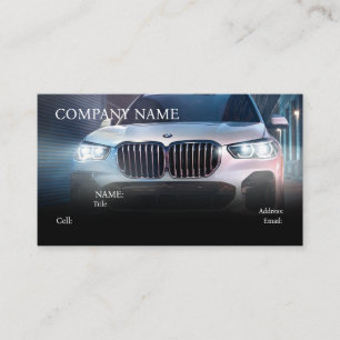 VERKOOP AUTO VISITEKAARTJE TEMPLATE
