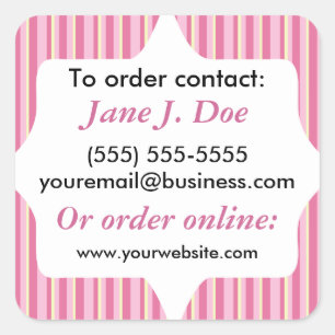 Verkoop brochure Labels voor Avon en meer