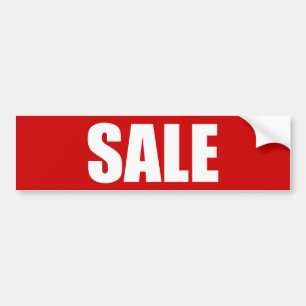 VERKOOP BUMPERSTICKER