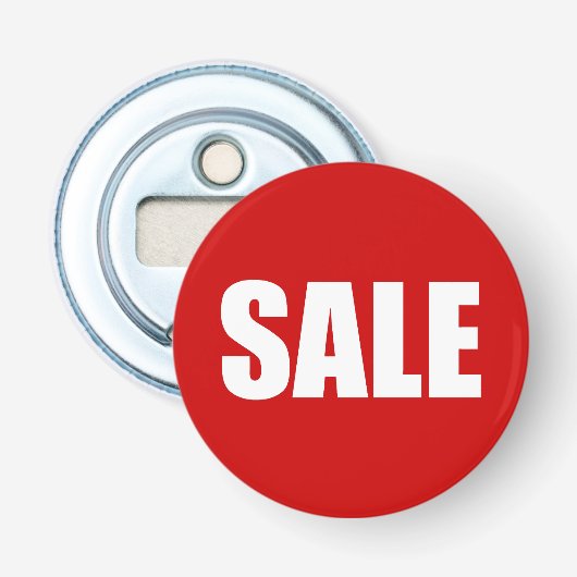 VERKOOP BUTTON FLESOPENER (Voorkant)