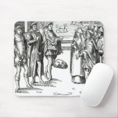 Verkoop door Town Crier na een houtsnip in Praxis  Muismat (Met muis)