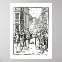 Verkoop door Town Crier na een houtsnip in Praxis
