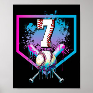 Verkoop Drip 7e Verjaardag Home Bord Jongens Jeugd Poster